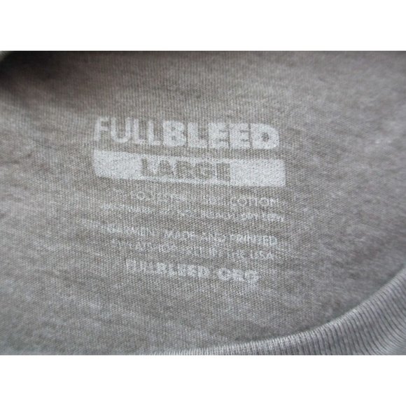 FULL BLEED BRAND GREEN T-SHIRT LARGE - Picture 2 of 4